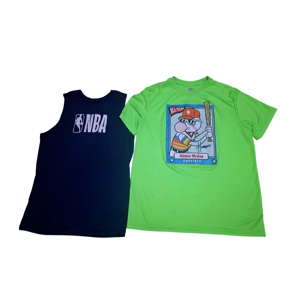 Boys Clothing Lot 13pc Activewear Casual Summer‎ T-Shirts & Shorts  Size 14-16